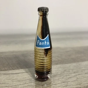 Vintage MINIATURE FANTA BOTTLE Metal Cap Advertising - Picture 1 of 6
