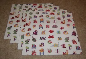 NRN Designs Carta monofacciale (4) ~ Immagini ABC...11 carte da 3/4 x 11 3/4 pollici - Foto 1 di 1