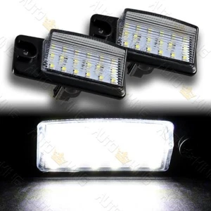 FOR INFINITI EX25 EX35 FX35 F37 QX70 BRIGHT WHITE 6000K LED LICENSE PLATE LIGHTS - Picture 1 of 5