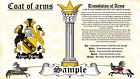 Ligh Macklough Coat Of Arms Heraldry Blazonry Print
