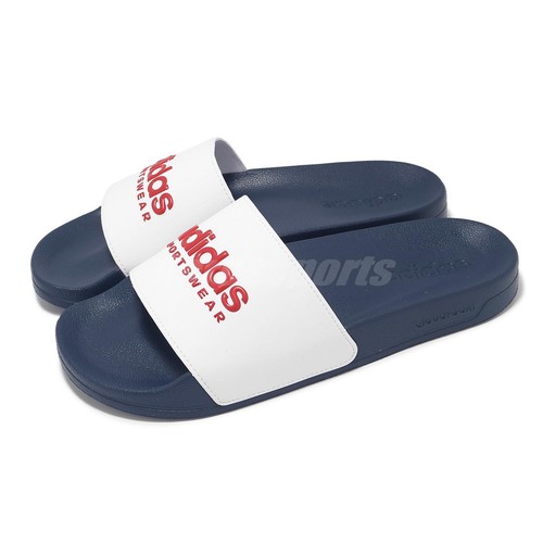 Sandalo Adidas Adilette Shower bianco scarlatto squadra blu navy uomo unisex II0017