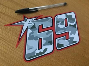 Nicky Hayden Race Number 69 (Grande) - VENDEDOR DEL REINO UNIDO - Imagen 1 de 1