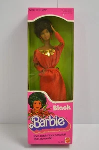 Vintage First Black Barbie NIB Mattel #1293 African American Super Star Era - Picture 1 of 24