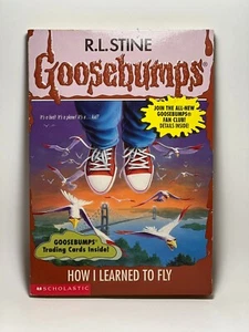 1st Edition How I Learned To Fly Goosebumps Book R.L. Stine 1997 Clean VINTAGE - Imagen 1 de 21