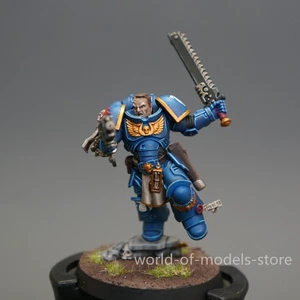 Lieutenant Titus painted figure Warhammer 40k Space Marines Pre-Sale | Art - Picture 1 of 4
