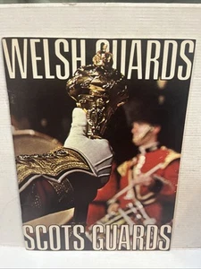 RARE WELSH GUARDS & SCOTS GUARD VINTAGE 1960'S PROGRAM S HUROK BANDS DRUMS PIPES - Picture 1 of 9
