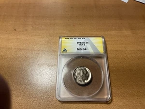 1913-D Buffalo Nickel MS64 - Picture 1 of 2