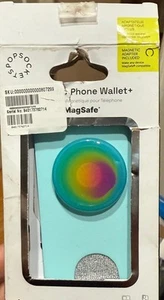 PopSockets PopWallet+ mit MagSafe - Butterfly Pea Blue Boca - Bild 1 von 1