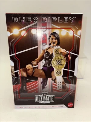 Mattel Creations Wwe Ultimate Edition Rhea Ripley Figure New In Box - Image 1 of 4