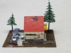 VERO 34 55370/129/745 H0/TT CAFÉ WALDFRIEDEN fertig gebaut VINTAGE SAMMLER DDR  - Imagen 1 de 6