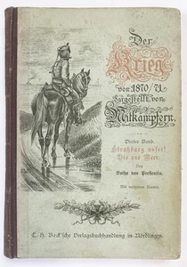 Deutsch-Französischer Krieg 1870/71 - Pressentin - Strassburg unser! 1889 - Bild 1 von 1
