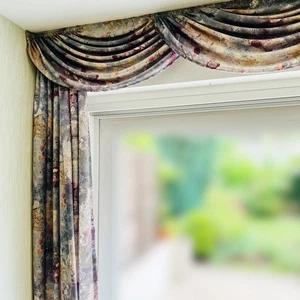 Vorhang Fenster Gardine 500x240 cm Schal Verkleidung wie NEU - Bild 1 von 4