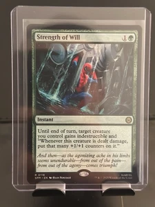 MTG: Magic The Gathering Marvel’s Spider-Man Strength Of Will R 118 - Picture 1 of 2