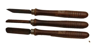 3 Craftsman Wood Lathe Chisels 9_28525, 9_28523, 9_28520? - Picture 1 of 20