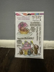 Stampendous House Mouse Designs Set di timbri trasparenti - auguri topi compleanno topo - Foto 1 di 2