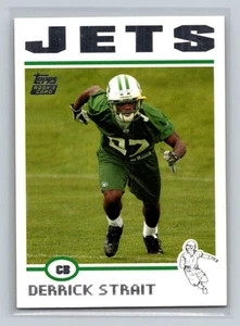 2004 Topps Rookie RC #346 Derrick Strait New York Jets Football Card - Picture 1 of 2