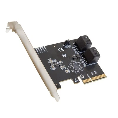 OPEN BOX - 4 Port SATA III To PCI-e x2 RAID Expansion Card - Image 1 of 4