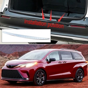 Trunk Guard Cover Rear Bumper Protector Plate for 2021-2025 Toyota Sienna - Bild 1 von 8