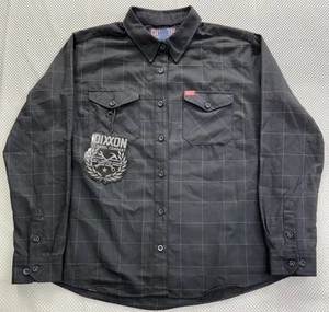 DIXXON Flannel Pinhead Womens Black Flannel NEW NWT size XXL - Picture 1 of 8