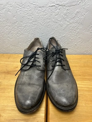 Zapatos Derby John Fluevog Grant Cuero Pulido Oxford Zapatos de Vestir Para Hombre Talla 12 Foto 1 de 4