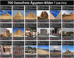 700 Lizenzfreie Profi-Bilder - Ägypten - (Royalty Free/Photoshop) UVP 399,- - Bild 1 von 19