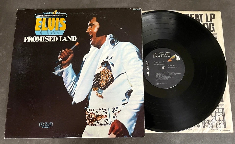 LP Elvis Presley - Promised Land - US RCA APD1-0873 Quadradisc - Bild 1 von 1