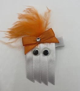 Halloween Geist Haarspange Handarbeit - Bild 1 von 4