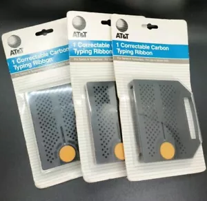 (3) AT&T Correctable Carbon Typing Ribbon for Series A Typewriter Model 5300 - Picture 1 of 4
