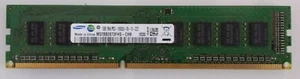 1gb Samsung Ddr3 RAM Pc3-10600u-09-10-zzz 1333mhz Cl9 1rx8 Dimm M378b2873fhs-ch9 - Picture 1 of 1