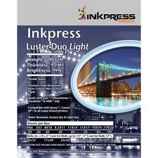 Inkpress Duo Luster Photo Paper (8.5x11"), 20 Sheets Double-Sided #LD851120