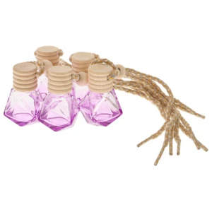 Auto Aromatherapie Duft Auto Parfüm Anhänger Glas Ätherisches Öl Flaschen - Bild 1 von 12