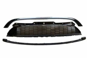 Parrilla deportiva de malla delantera negra brillante para Mini Cooper S R56 Mk2 07~09 - Imagen 1 de 4