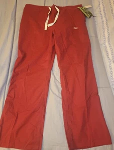 Iguana Med Flex II Womens Classic Scrub Pants Wine Xlarge NEW 5300 - Picture 1 of 6