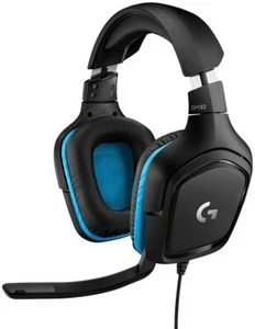 Logitech G432 Cuffie Gaming 7.1 Surround Sound | Cuffie Cablate per PC, Xbox - Foto 1 di 12
