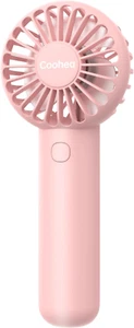 Mini Handheld Fan, Small Cute Design, 3 Powerful Speeds, USB Rechargeable Batter - Picture 1 of 12
