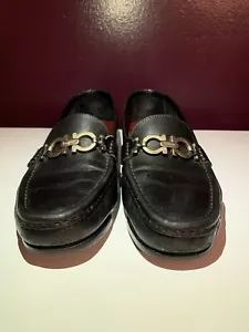 Ferragamo Logo Italia Scarpe Guida Donna 8,5 - Foto 1 di 10