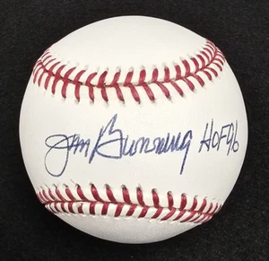 JIM BUNNING Signed Official MLB Baseball-HALL OF FAME-TIGERS-PHILLIES-PSA - Picture 1 of 9