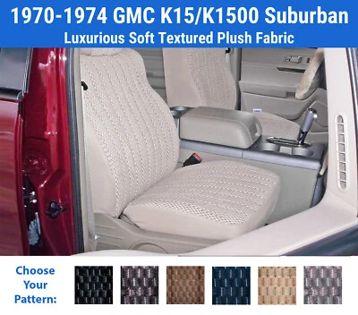 Fundas de asiento Scottsdale para GMC K15/K1500 Suburban 1970-1974 Foto 1 de 4
