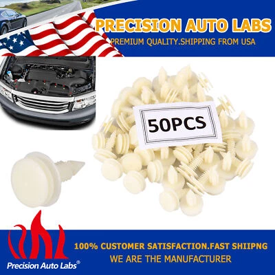 50x Retenedor Coche Tamaño 20mm 25mm 8mm Tornillos de Expansión Kit Parachoques Empuje Remache Clips Foto 1 de 4