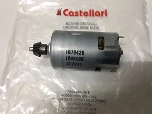 SET MOTORE CASTELLARI PER ABBACCHIATORE RACCOGLI OLIVE A BATTERIA OLIVANCE 12V - Foto 1 di 1