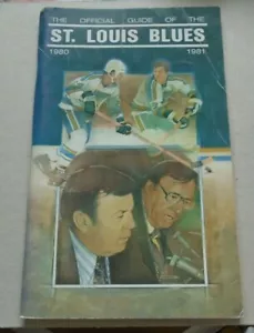 ST. Louis Blues Official Guide Media Guide Facts Book 1980-81 - Bild 1 von 2