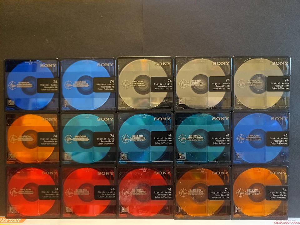 Minidisc lotto n. 12, marca Sony - Immagine 1 di 1