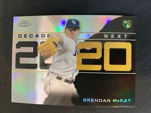 BRENDAN McKAY 2020 Topps aggiornamento cromato DECENNIO PROSSIMO Rookie #DNC21 Tampa Bay Ray - Foto 1 di 1