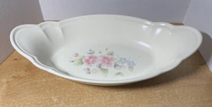 Plato para servir para hornear ovalado con forma de concha de mar rosa té Pfaltzgraff EE. UU. 11,5" - Imagen 1 de 12