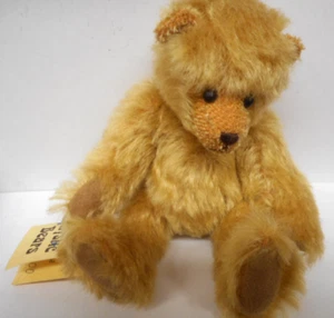 Künstlerbär-Mohair 5-Wege Jntd Teddybär 5,5 Zoll Peanuts Mystic Bears-Wales 1 von 3 - Bild 1 von 5