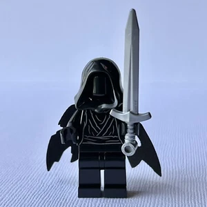 LEGO Nazgûl Lord of the Rings Ringwraith Nazgul Cape Sword Black Minifigure NEW - Picture 1 of 6