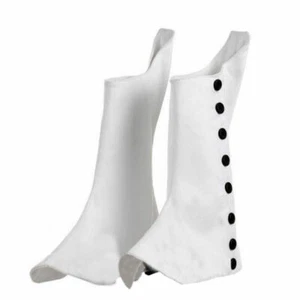 Kilt Spats Highland Pipers Baterista Banda Escocesa Spat 8 Botones Pipa Banda Spats  - Imagen 1 de 4