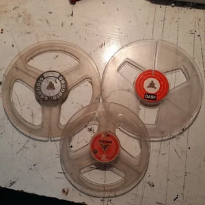 LOTE De 3 .BOBINAS  NORMAL DE 8 mm/3.unidades Son de 60mt.boquetes Pequeños . - Imagen 1 de 6