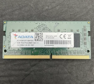 Adata 8GB PC4-2666 PC4-21300 1.2V CL19 1Rx8 Laptop RAM Memory - Photo 1/4