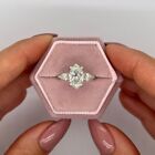 Wedding Ring Diamond 1.50 Ct Real Lab Created Marquise Cut Solid 14K White Gold